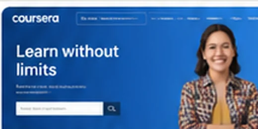 Preview of Coursera website