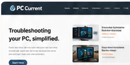 Preview of PC Current website
